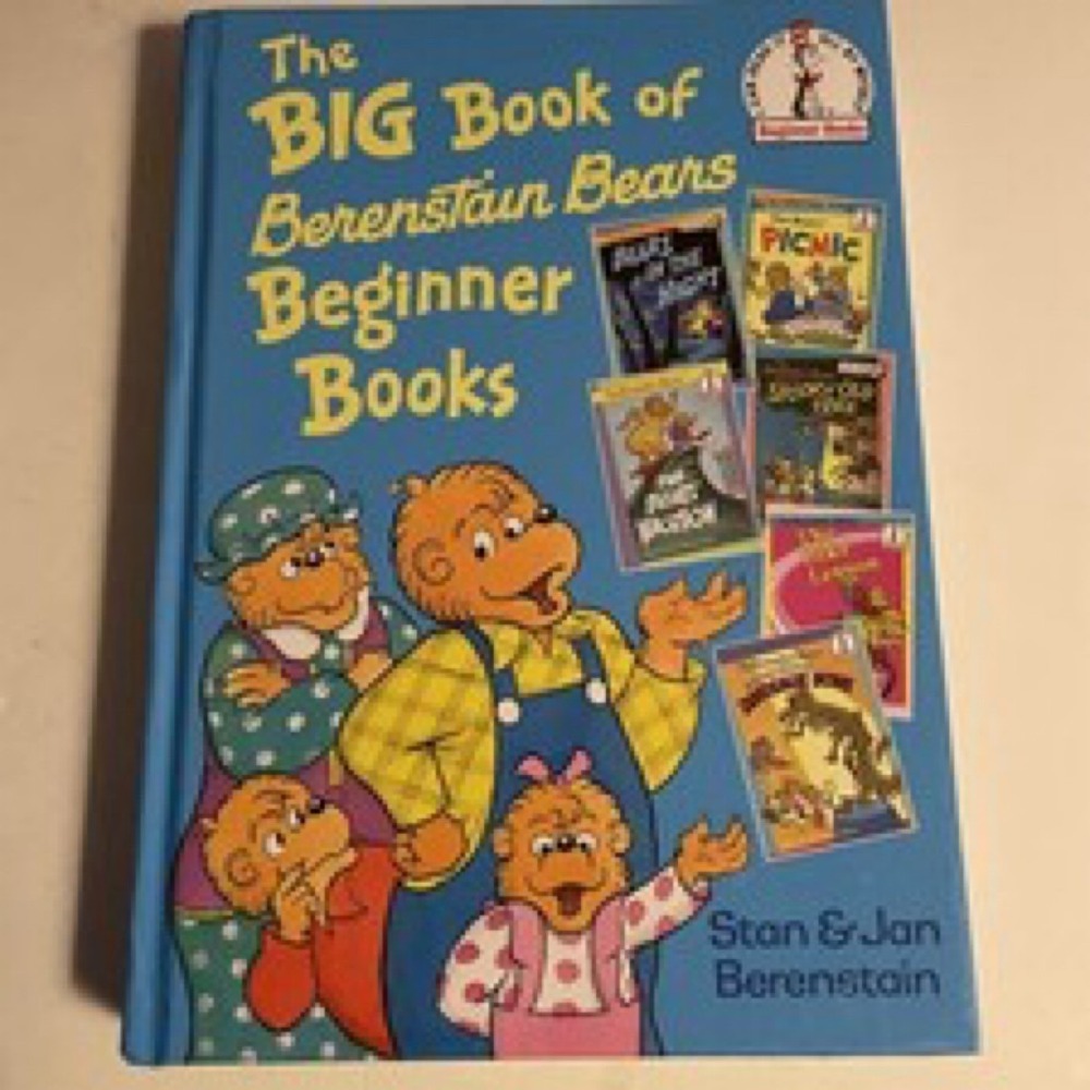 The Big Book of Berenstain Bears Beginner Books Children Stories Gift Toy Read